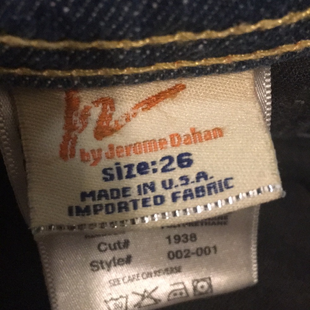 Citizens Of Humanity cuffed jean Shorts Sz 26 - Picture 7 of 8
